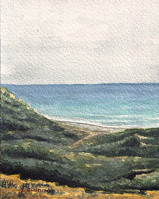 Beach at Petra tou Romiou, Paphos Cyprus